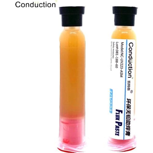 No-Clean SMD PCB Soldering Paste Flux RMA-223 Welding Flux forChips Computer Mobile Phone Soldering BGA SMD PGA PCB DIY Repair