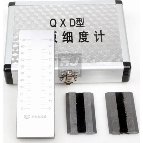 [Stainless Steel QXD Scraper Fineness Meter] 0-25/50/100/150 Fineness Board Coating Particle Fineness Meter