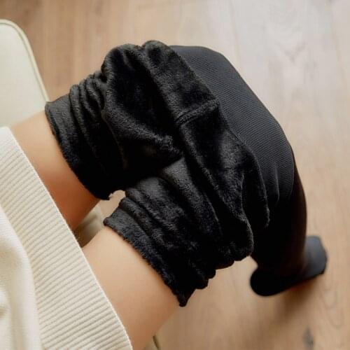 Women Warm Winter Leggings Autumn Thick Brushed Stretch Fleece Pants Trample Feet Leggings High Elasticity Legging Sexy Casual