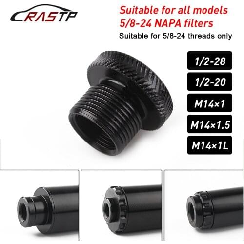 1Pcs 5/8" x 24 to 1/2-28 to M14x1 to M14x1.5 for Barrel Thread Adapter for .223 .308 AK47 AK74 SKS Suitable for all NAPA OFI051