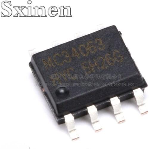 SMD MC34063 DC-DC Power Supply IC 0.8A SOP-8