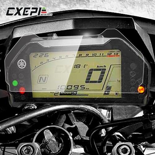2 pcs For Yamaha MT-10 MT 10 MT10 FZ-10 FZ 10 FZ10 2016-2020 2019 2018 Cluster Scratch Cluster Screen Protection Film Protector