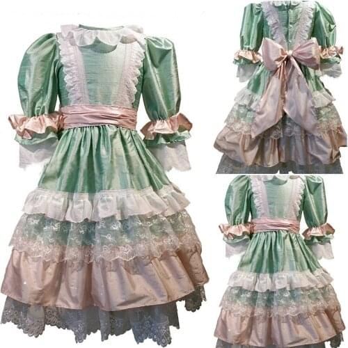 2020 New victorian Halloween Cosplay dress Colonial Georgian Renaissance Gothic Historical dress D-1122