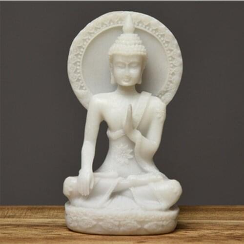 2021 High Quality Explosive Resin Background Buddha Statue Home Decoration Ornaments Wear-resistant Sandstone Handicraft Style