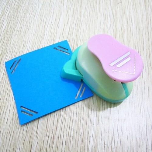 Horizontal lines Corner Punch diy border craft punch hole punch paper cutter embossing cortador de papel de scrapbook FreeShip