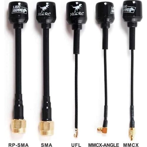 HGLRC Mini Hammer 87mm 5.8G 2.5DB Super Mini FPV Antenna RHCP for RC FPV Racing Freestyle Drones Replacement DIY Parts