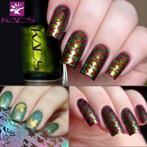 KADS New Coming Fashion Laser Hollow Nail Sticker Transfer Nail Decals Beauty Manicure Decorations Tools Hot Selling