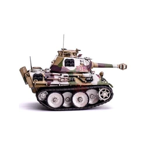 Scale Tank Model German Middle Tank PzKpfw V Panther Tank Building Kits Military Tank DIY WWT-007