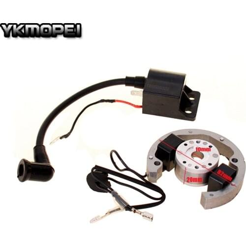 New Motorcycle Ignition Coil Magnetic coil Stator Flywheel For K.T.M 50 SX 50cc Pro Senior Junior SR JR K.T.M50 2001-2008