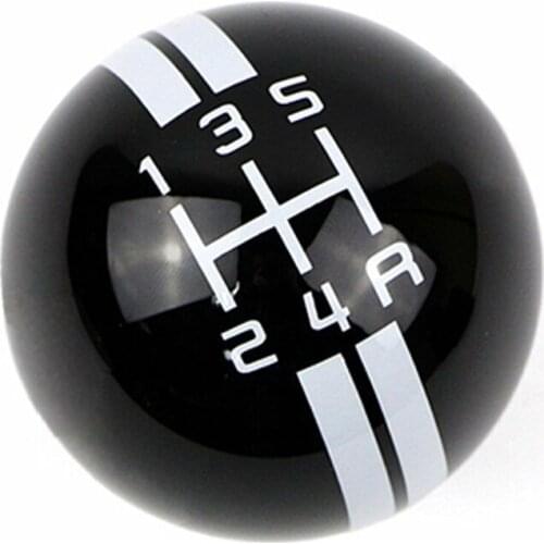 1 Set Resin Material Car Manual Handle Ball Shift Lever Knob with Cobra Logo Automotive Interior Accessories for Ford Mustang