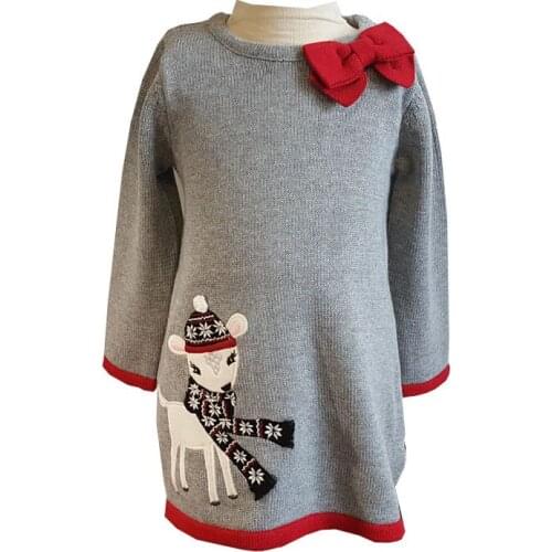 Sweater for girls sweaters toddler girl sweater pullover girl unicorn sweater swan bow deer girls sweater dress winter sweater
