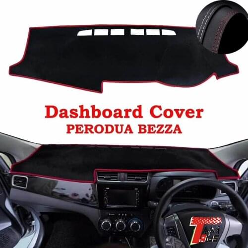 TAIJS Factory High Quality Anti Cracking Leather Car Dashboard Cover For PERODUA BEZZA Right hand drive