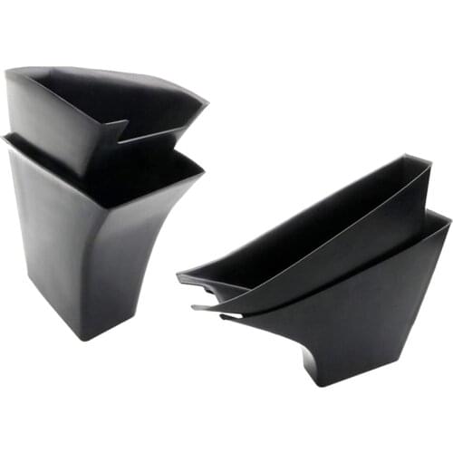 4pcs Car Side Door Inner Storage Box for Tesla Model 3 Interior Armrest Auto