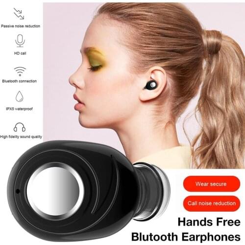 X8 TWS Mini True Wireless Bluetooth 5.0 Earphone In-ear 3D Stereo Gaming Sport Earbuds Headset With Mic For xiaomi Samsung phone