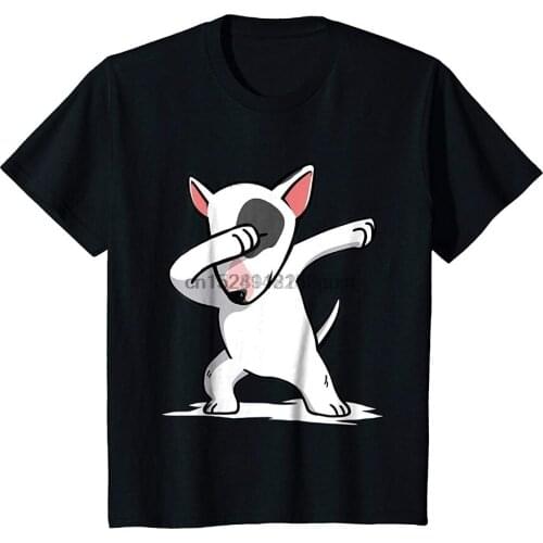 Funny Dabbing English Bull Terrier Dog T Shirt Dab Shirt Tshirt Homme 2018 New Sleeve Harajuku Tops Band Shirts Joggers