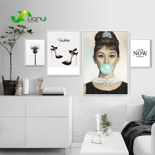 1 Pcs Modern Nordic Girl Poster Oil Decoration Canvas Painting Modular Picture For kids Room Nordic Style Cuadros Art Unframed