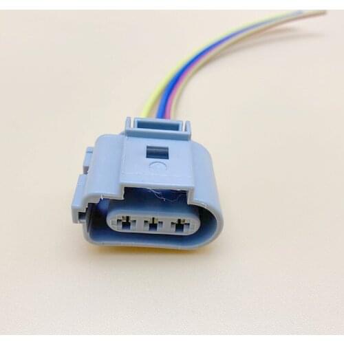 3 Pin Car Fog Lamp Crankshaft position sensor plug Connector with wire For Volkswagen Audi Skoda 1J0973723G