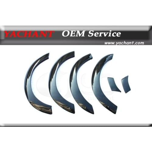 Car-Styling Carbon Fiber Bodykit Wheel Fender Flares Fit For 1995-1998 Skyline R33 GTS 400R Style Wheel Arches 6Pcs