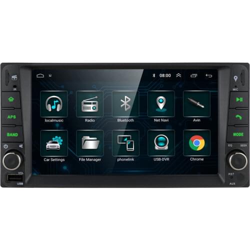 Android 9.0 For Toyota Land Cruiser FJ Prado 100 200 120 150 Series GPS Stereo Radio Car Multimedia Player Mirror Link Steering
