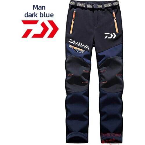 Daiwa Men&Women Outdoor Sport Quick-Drying Waterproof Casual Stretch Pants Breathable Sunscreen Camping Hiking Fishing Pants