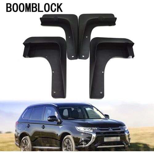 4pc Car Front Rear Mud Flaps Mud Flap Mudguards Fender For Mitsubishi Outlander 2013 2014 2015 Auto Accessories
