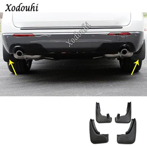 For Ford Explorer U625 2019 2020 2021 Car Plastic Fender Soft Mudguard Protection Flap Splash Mud Guard Frame Trim Stick 4pcs