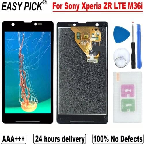 For Sony Xperia ZR LTE M36i C5503 M36h C5502 LCD Display Touch Sreen Digitizer Assembly