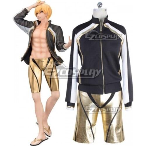 Fate Grand Order Fate EXTELLA Gilgamesh Sanbi Seyo Miwaku no Nikubi Ver. Outfut Adult Halloween Party Suit Cosplay Costume E001