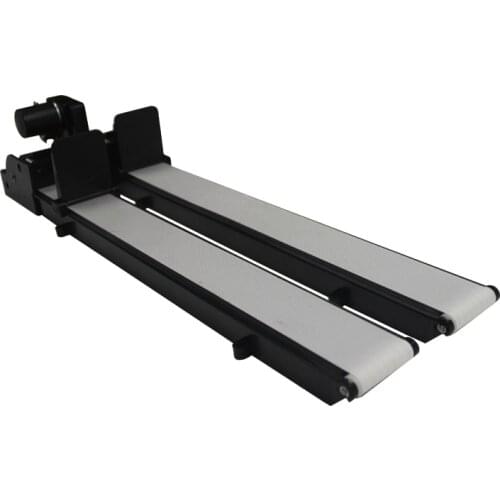 24V Mini Cargo Conveyor Belt Machine Vending Machine Grocery Pickup Contactless Table Top Belt Conveyor