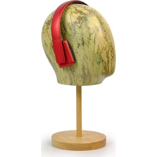 Fashionable Head Model Scale Head Mannequin Hat Headphone Hair Hole Display