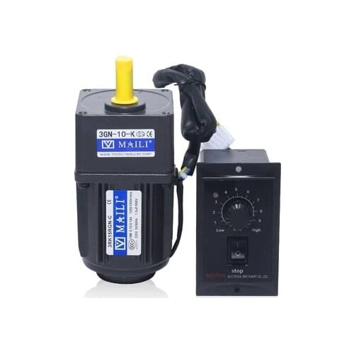 Motor 15W 220V AC Geared Motor 3RK15RGN-C Speed Control / Variable Speed Motor Reversible Motor+ Governor