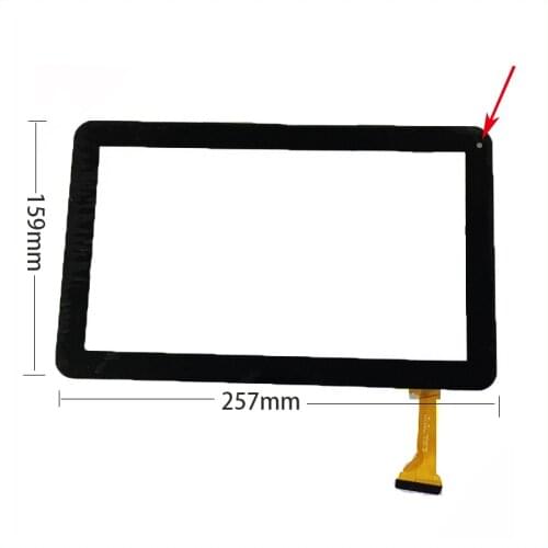 New Touch Screen for Crown CR10A20-KBD CR10A20KBD touchscreeTablet Touch Panel Sensor Glass Digitizer Crown CR10A20-S