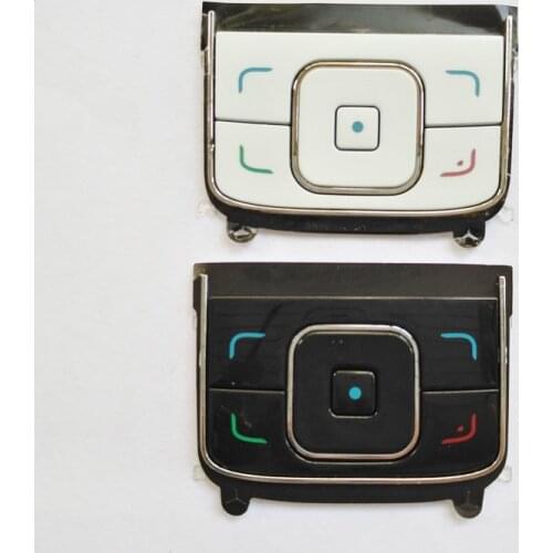 White/Black Color New Y Housing Cover Case Main Function Keyboards Keypads Buttons for Nokia 6288, Free Shipping