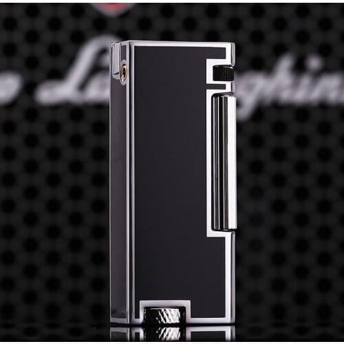 Original Zorro Kerosene Lighter Side Sliding Creative Retro Flint Grinding Wheel Gasoline Oil Cigarettes Igniter Smoking Gadget