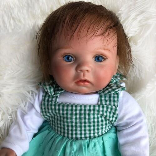 OtardDolls Bebe Reborn Dolls 15inch little girl Doll Soft Vinyl Silicon Newborn Doll bonecas toys For Children Gifts