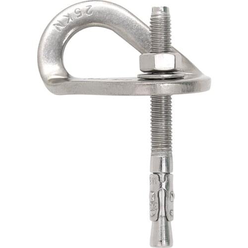 Outdoor Piton M8 Expansion Nail Hanging Piece Stainless Steel Cave Climbing Set Anchor Points For Outdoor Gear