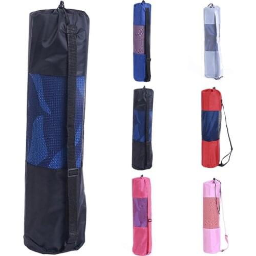 Portable Gym Fitness Yoga Mat Blanket Carry Pouch Oxford Cloth Shoulder Bag for Yoga mat gym equipment bag