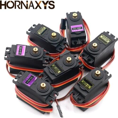 13KG 15KG Servos Digital MG995 MG996 MG945 MG946 Servo Metal Gear for Futaba JR Car RC Model Helicopter Boat For Arduino UNO diy