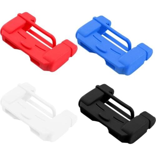 Universal Car Safety Belt Buckle Covers Anti-Scratch Silicon Protector Seat Interior Accessories