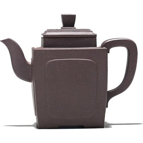Yixing recommended pure manual undressed ore qing plaster sound far four penghu-glance delivery 445 ml of the teapot