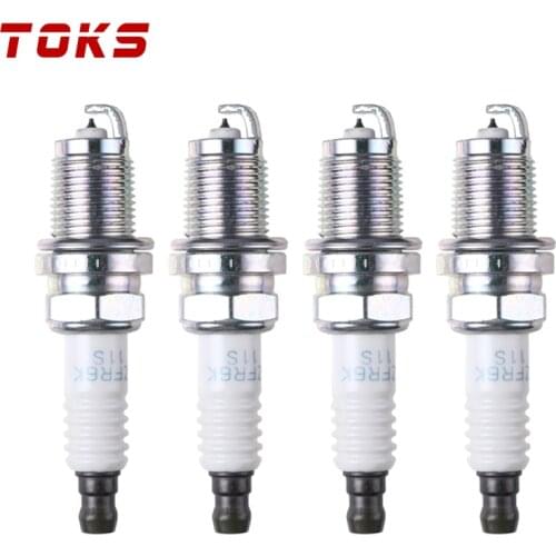 4PCS IZFR6K-11S 5266 9807B-561BW Iridium Spark Plug For Honda Civic CR-V FR-V 06-11 IZFR6K11S 9807B561BW