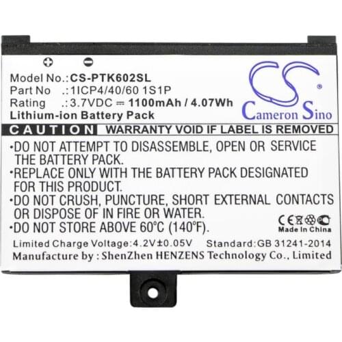 Cameron sino 1100mah battery for POCKETBOOK Pro 602 603 612 902 903 912 920 920.W 1ICP4/40/60 1S1P Ebook, eReader Battery