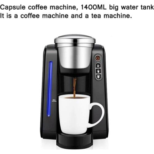 Automatic Capsule Coffee Machine Multifunctional American Capsule Coffee Machine Coffee Milk Tea Flower Tea Three in One