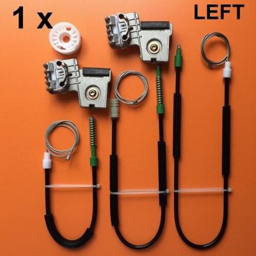 WINDOW REGULATOR REPAIR KIT for PEUGEOT 607, Front, Left / Right, 2000-2010, New