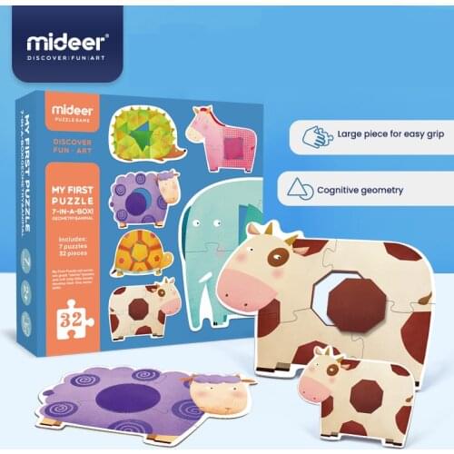 MiDeer Puzzle Kids Puzzles Educational Toys Children Toys Educational Paper Toys for Children Gifts 3-6Y