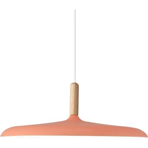 Macarons single pendant lights yellow/pink/green/blue/grey hanging cord pendant lamp suspension luminaire elegant fashion design