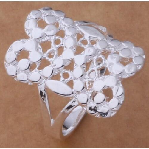 Wholesale High quality silver plated Fashion jewelry rings WR-463