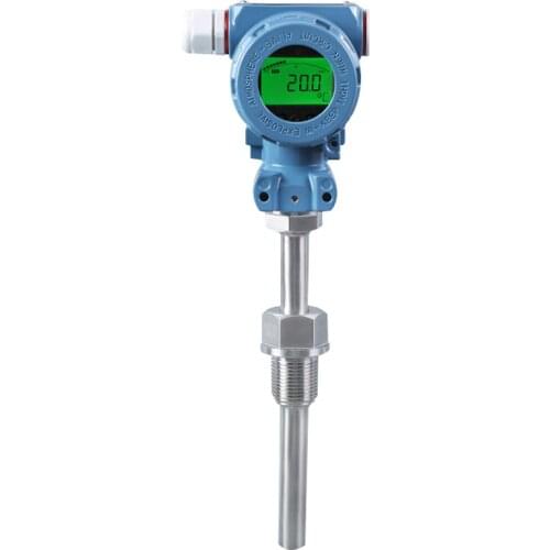 Industrial hot fuel tank PT100 temperature sensor for water treatment 4-20ma temperature sensor pt1000 temperature transmitter