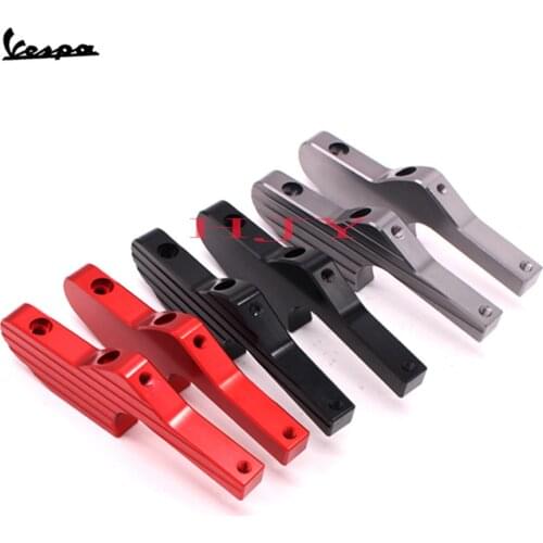 Passenger Foot Peg Extensions Extended Footpegs with 4 screws for Vespa GT GTS GTV 60 125 200 250 300 300ie