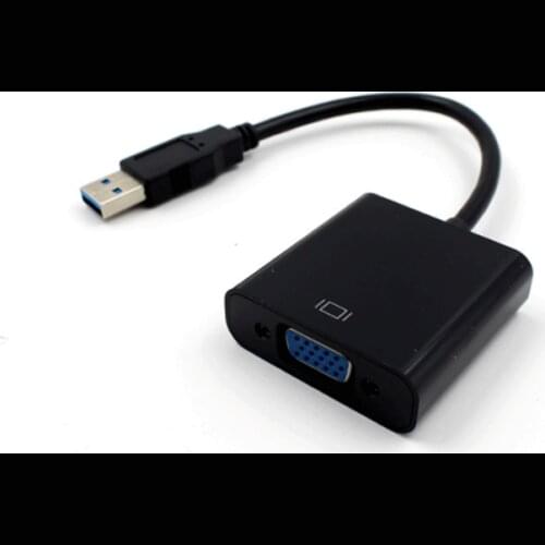 Hot Sale USB3.0 to VGA Video Converter Adapter External Multi-display Video Adapter